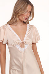 Devi Mini Dress - Butter Yellow