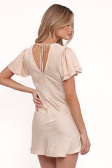 Devi Mini Dress - Butter Yellow