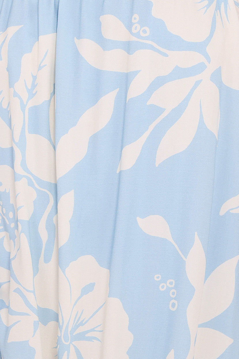 Margherita Maxi Dress - Blue Hibiscus